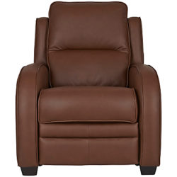 Parker Knoll Charleston Power Recliner Leather Armchair, Como Oak